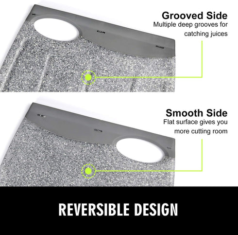 Small Plastic Cutting Board Set of 2, Mini Cutting Board for Small Kitchen Tasks, BPA Free