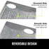 Kitchen Cutting Board 2 Pack Set with Multiple Juice Grooves! Non-Slip Plastic Cutting Board, BPA Free, Dishwasher Safe