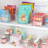 Plastic Food Storage 2 Pack Clear Container Bin with Handles for Kitchen, Pantry, Refrigerator, Stackable 10”x6”x3”