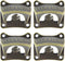 Vintage Square Wall Mounted Bottle Opener, Stainless Beer Cap Opener Antique Bronze (Pack of 4)