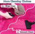 Ultra Soft Fluffy Hot Pink Rugs, 4x6 Feet Shag Area Rug for Bedroom and Living Room Decor