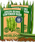 HOME GROWN Contender Bush Bean Seeds 56+ Heirloom Non-GMO, High Germination, Stringless