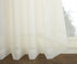 No. 918 Emily Extra-Wide Sheer Voile Sliding Patio Door Curtain Panel, 100" x 84", Ivory - 50985