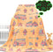 Gdindff Toddler Blankets for Boys, Firetruck Toys for Toddler 1-3 3-5, Fire