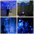 Ranlraka 7Ft 20 Decoration-2Pack Blue Battery Operated LED String Lights LED Silver Copper Wire Fairy Ambiance Lighting