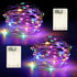 YPHSOL Fairy Lights Battery Operated String Lights 16.4ft 50LED Flashing and Constant Light