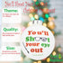 Tree Buddees You'll Shoot Your Eye Out Glass Christmas Ornament