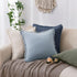 Chair,20x20 Inch Set 2, Woaboy Decorative Linen Fringe Throw Pillow Covers Boho Farmhouse Soft Cushion Covers Accent