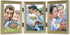 Lawrence Frames Bead Border Design, Satin Gold, 3.5x5 Triple