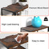 Alytree Floating Nightstand, Wood Floating Bedside Table with Cable Hole, Wall Mounted Nightstand for Bedroom, Living