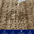SUBRTEX Bathroom Rugs Chenille Bath Rug - Soft Non Slip Striped Plush Bath Mat for Bathroom (Sand, 16"x24")