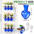 Leinuosen 3 9 Wall Hanging Plant Propagation Stations Mother Gifts for Her Plant Lovers Tiered Heart Shaped Glass Vases