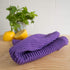 Now Designs Ripple Kitchen Dishcloth, Set of 4, Prince Purple