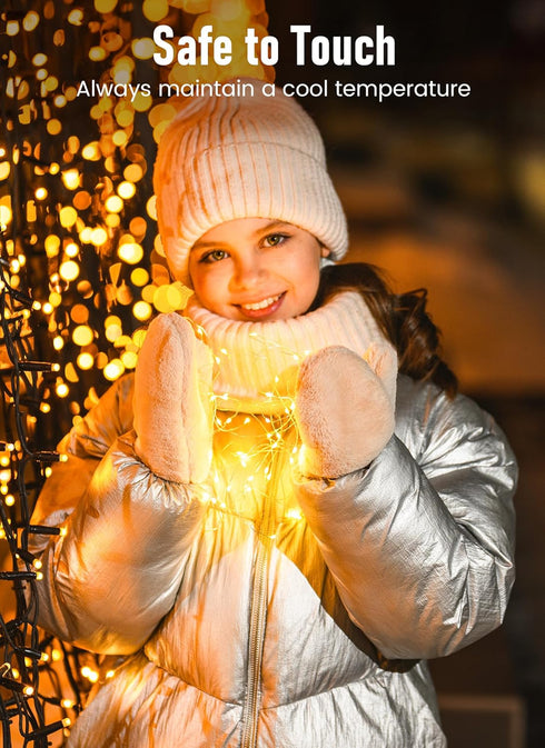 33 100 8 Minetom Twinkle Fairy Lights, ft LED USB Plug in String Lights with Remote and Timer, Waterproof Modes