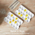 17-Hole ONEMORE Ceramic Deviled Egg Platter, Christmas Deviled Egg Tray Rectangular Fridge Eggs Holder Appetizer