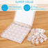 45 PCS Christmas Light Clips , Clear Adhesive Hooks for Outdoor String Lights, Outdoor Light Clips for Hanging Rope