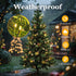 6.6FT 400 5-7FT Dimmable 8 btfarm Christmas Tree Lights with Remote, LED USB Plug in Fairy Xmas Light for Tree,Timer
