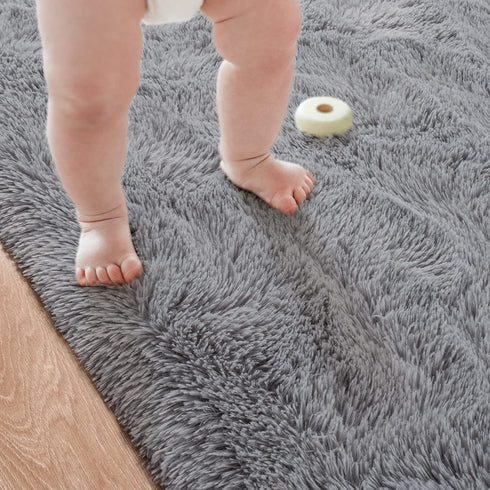 5x8 Przemy Large Rugs for Living Room Bedroom Carpet, Super Soft Fluffy Area Rug Shag Fuzzy Rug Plush Carpet for Kids