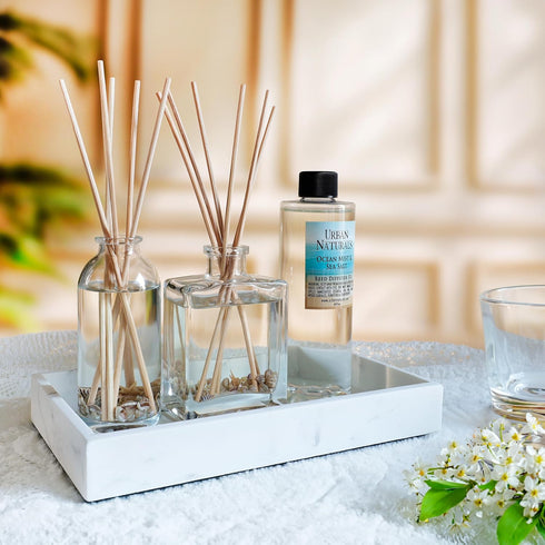 Urban Naturals Reed Diffuser Sticks 7 Inch Natural Rattan, Set of 108 for Essential Oil Bottles, Home Fragrance Projects