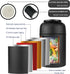 17oz Thermo for Hot Food & Drinks, Thermo Lunch Box, Vacuum Insulated Food Container with Spoon&Drawstring Bag, Soup