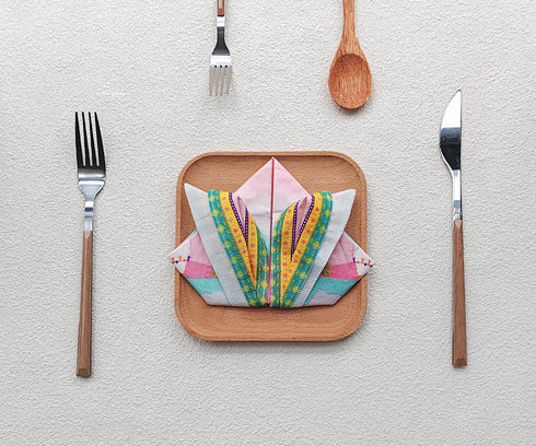 5.9 Inch Countertop Small Square Wooden Tray Decorative Tray for Coffee Table, Ottoman, Serving Food, Snacks, or as Cup