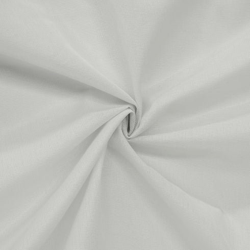 Weathershield Insulated Sheer Rod Pocket Curtain Panel - 50 x 84 in White