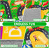 DINSUMRUG 59"39.4" Tummy Kids Rugs for Toy Cars Playroom ABC Farm Life Road Traffic Kids Car Road Rugs Village Map Play