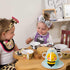 Pavilion Gift Company Izzy and Owie Four Piece Stackable Dinner Set, Leopard