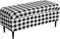 CRFATOP Printed Rectangle Ottoman Stool Cover Stretch Folding Storage Footstool Bench Slipcovers