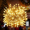 70FT 200LED Christmas String Lights Plug in, Outdoor Indoor Connectable Twinkle Fairy