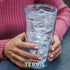 Tervis Florida-Southernmost Point Buoy Insulated Tumbler, 24oz, Clear with Wrap and Black Lid