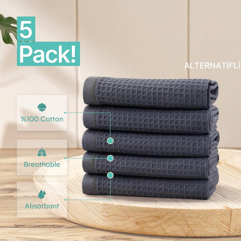 Sets, 14 14 Inches, 14" 14") Kitchen Towels and Dishcloths X Absorbent Dish Towels for Kitchen, Microfiber Cleaning