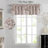 Blackout Curtain Valances for Kitchen Window/Living Room/Bathroom, 52" W x 18" L, Floral in Sage and Brown