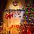 Minetom 2 Pack Clear Christmas Lights - 26.5 Feet, 100 Counts Mini String Lights, Waterproof for Indoor Outdoor