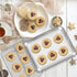 Baking Sheet with Cooling Rack Set, 2 Stainless Steel Cookie Sheets and Racks, Heavy Duty, Non-Toxic