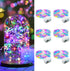 AIKEI 6 Pack LED Fairy Lights Battery Operated, String Lights Waterproof 7