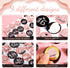 Zonon 504 Pieces Sweet 16 Birthday Party Favors Stickers, Mini Kisses Candy Wrappers, Sweet Sixteen Decorations
