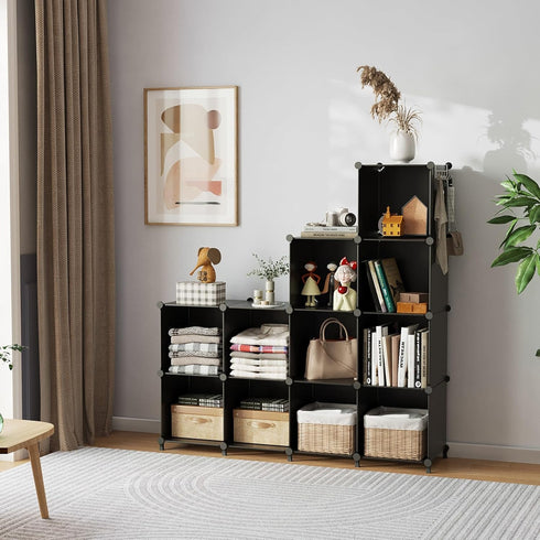 8 Closet Closet, AWTATOS Cube Storage Organizer, Organizer Storage Shelf, Bookcase Bookshelf, DIY Stackable Storage