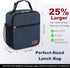 Femuar Lunch Box for Men and Women - Small Reusable Portable Lunch Bag for Office Work Picnic, Blue