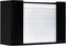 Oasis Creations Paper Towel Dispenser, Wall Mounted or Countertop Holder, Holds 250 Paper Towels, Black