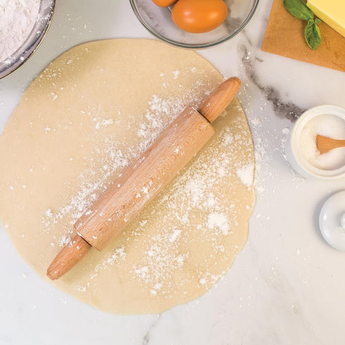 Mrs. Anderson’s Baking Embossing Rolling Pin, European Beechwood, Paisley Design