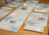 DII Design Imports Seashore Table Runner Embroidered