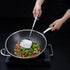 FJNATINH Wok Spatula and Soup Ladle Set, 304 Stainless Steel Utensil Tools Set, 2 Pieces for Cooking Kitchen