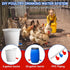 50 Packs Tanlade Chicken Waterer Chicken Feeder, Automatic Waterer Kit for Poultry Duck Goose Turkey Bunny (Red,Blue)