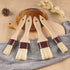 Pastry Brushes for Baking, Basting Brush with Boar Bristles and Beech Hardwood Handles, 2PCS Culinary Oil Brush for BBQ
