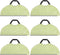 AV2610WA RV2610WA Vacuum Mop Replacement Pads, Washable Microfiber Soft Pads for Shark Robot Vacuum