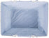 DII Farmhouse Chicken Wire Egg Basket with Liner, Denim, 16x12x7.88"