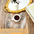 15.8 23.6 Inch, 1.5mm Trimmed Occasion(1 Ganeen Nightstand Protector, Clear Plastic Table Cover Protector x Thick