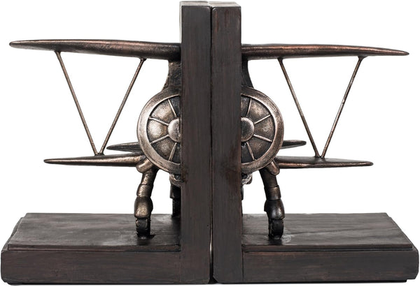 Roman Giftware Inc., Home Dcor, Every Day Gifts, 7.75" H Airplane BOOKENDS,Religious,