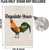 Women's Rights Garden Flag, Regulate Your Cock Porch Flag, Abortion Right Feminist Decor